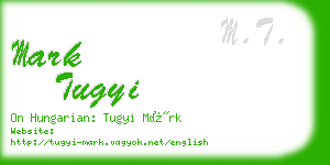 mark tugyi business card